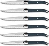 Set of 6 Knives - Laguiole Héritage - Made in France (Blue)