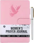 Prazoli Prayer Journal for Women - Daily Devotional Journaling Book for Woman, Religious Baptism & Christian Gifts & Bible Study Supplies for Church Note Taking, Devotional Notebook Accessories