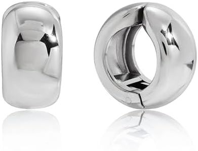 MURNA KARE Silver Ear Cuffs Non Piercing Chunky Ear Cuff Earrings for Women Non Tarnish Silver Clip on Cartilage Fake Earrings No Pierced Fashion Accessories Trendy Jewelry Gifts