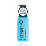 men-ü High-performance Shave Cream, For men With Long Lasting/Ultra-Concentrate Formula with Tea Tree Oil/Lubricants & Moisturisers, 100 millilitres