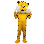 Kidhap Professional Mascot For Prank Fancy Dress Costume|Events,Theme And Birthday Party-(Tiger-Ylw) - Metal, Yellow