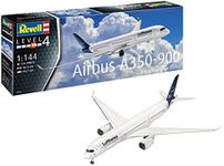 Revell 1:144 Scale Airbus A350-900 Lufthansa New Livery Aircraft Model Assembly Kit