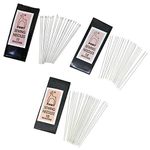 EmbroideryMaterial Pony Sewing Beading Needle for Hand Embroidery Work, Knitting, Stitching, Beading Variety Pack (Silver) - Sizes 10, 11 & 12 (25 Needles Per Size)