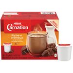 Carnation Hot Chocolate, Rich and Creamy, Keurig K-Cup Compatible Pods, 30x15g (30 Pods)