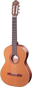 Ortega Guitars 6 String Traditional Series-Made in Spain Left-Handed Solid Top Classical Guitar w/Bag, (R180L)