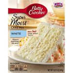 Betty Crocker Super Moist White Cake Mix (3 packs) 15.25oz from America