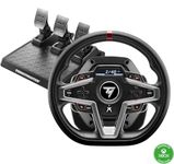 Thrustmaster T248X, Racing Wheel and Magnetic Pedals, HYBRID DRIVE, Magnetic Paddle Shifters, Dynamic Force Feedback, Screen with Racing Information (XBOX Series X/S, One, PC)