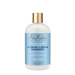 SheaMoisture Hydrate & Repair Moisture Shampoo for Damaged Hair Manuka Honey Moisturizing with Shea Butter 13 oz