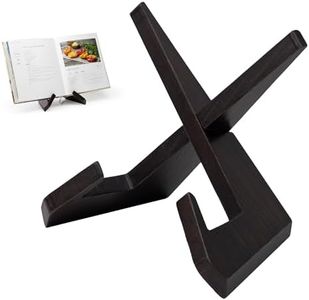 Yuoyar Wooden Cookbook Stand for Kitchen Counter - Detachable Recipe Book Holder - Kitchen Decor and Accessories
