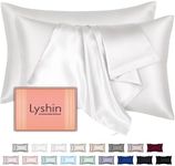 Mulberry Silk Pillow Cases 2 Pack King Size 20x36 Inches with Hidden Zipper, Ultra Smooth and Soft Breathable Cooling Silk Satin Pillowcase Set of 2, Better for Hair and Skin, Gifts for Women Men