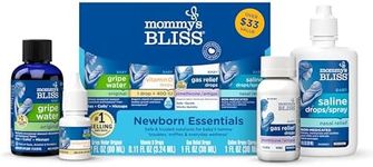 Mommy's Bliss Newborn Essentials Gift Set, Includes Gripe Water, Baby Vitamin D / Gas Drops and Gentle Saline Drops/Spray