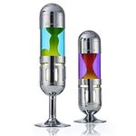 Lava Lamp by Mathmos: Pod and Pod+ Candle Powered Lava Lamps (Violet/Orange & Blue/Green)