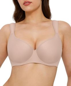 Minimizer Bras for Women Full Coverage Underwire, Plus Size Bra with Supportive & Comfortable for Large Breasts, Skin