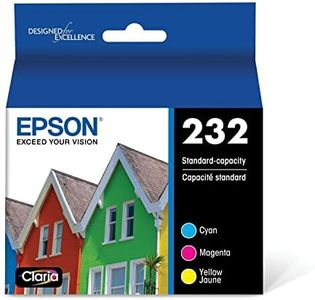 Epson 232 Claria Ink Standard Capacity Color Combo Pack (T232520-S) Works with Workforce WF-2930, WF-2950, Expression XP-4200, XP-4205