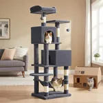 Feandrea Cat Tree, 61-Inch Cat Towe