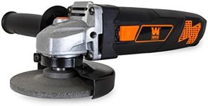 WEN 944 7-Amp Angle Grinder, 4-1/2", Grey,black,orange