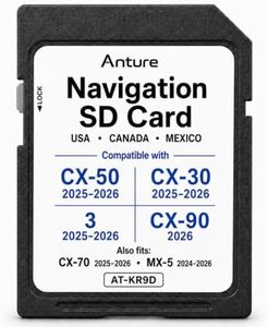 Anture Mazda Navigation SD Card KR9D66EZ1, 2026 Offline Map Data