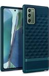 CASEOLOGY by Spigen Parallax Back Cover Case Compatible with Samsung Galaxy Note 20 (TPU and PC | Aqua Green)