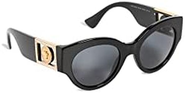Versace VE 4438B Black/Dark Grey 52/22/145 women Sunglasses