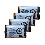 GEILIENERGY HHRP107 Rechargeable Batteries Compatible with for Panasonic HHR-P107 HHR-P107A HHRP107A Cordless Phone 3.6v 700mAh Ni-MH(4 Pack)