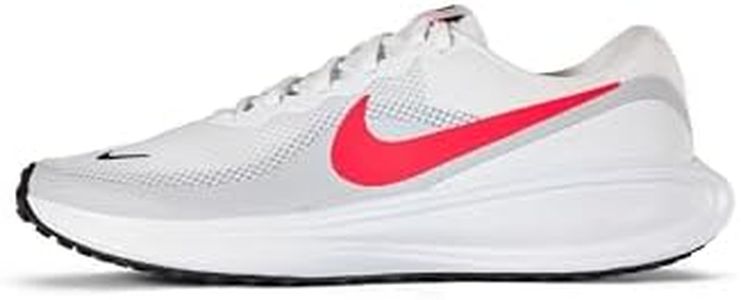 Nike Revolution 8-White/Bright Crimson-Pure PLATINUM-BLACK-HJ9198-102-9UK