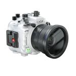 Underwater Waterproof Camera Housing Case (A7R3 28-70MM-White)