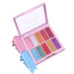 Seven Seas Moon Light Eyeshadow 10 Pigmented Colors Eyeshadow Palette| Long Wearing And Easily Blendable Eye Makeup Palette | Matte,Shimmery & Metallic Finish (Skin)