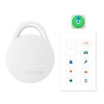 MOMAX Key Finder, Tracker Tag, Works with Apple Find My (iOS Only), Key Tracker with APP,Sound Location, Key Locator Tracker for Luggage, Suitcase, Wallet, Pet, Kid