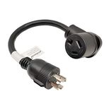 Parkworld Parkworld 886139 Generator Adapter Cord NEMA L14-30 Plug Male to Dryer 10-30 Receptacle Female