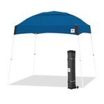 E-Z UP Dome Instant Shelter Canopy, 10 x 10-Feet, Royal Blue