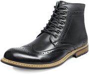 Bruno Marc Men's Brogue Dress Boots