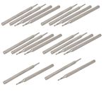 Sourcingmap 2.35mm Shank 0.5mm Dia Diamond Head Ball Shaped Grinding Mounted Point Bit 20pcs