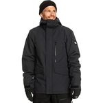 Quiksilver Snow Mission Solid Jacket True Black MD