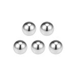 sourcing map 10mm Bearing Balls 304 Stainless Steel G100 Precision Balls 10pcs