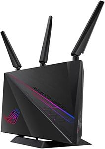 ASUS ROG Rapture GT AC2900 Router Gaming, Dual-Band, 2900Mbps, Tripla VLAN, AiProtection Pro, Ai Mesh, VPN Fusion, Open NAT, Game Radar, Aura RGB