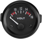 Aramox Voltmeter, 12V Universal Car