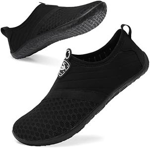 Spesoul Water Shoes for Women Men Quick Dry Swim Shoes Barefoot Aqua Socks for Beach Pool River Yoga Outdoor Sports 8-9 Women Women/6.5-7 Men