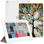 DuraSafe Cases iPad Mini 5 7.9 Inch 2019 [ Mini 5th Gen ] A2133 A2124 A2126 A2125 MUQY2HN/A MUQW2HN/A MUQX2HN/A MUU62HN/A Trifold Printed Hard Smart PC Transparent Back Cover - Olivia Tree