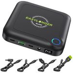 EASYLONGER EL240 CPAP Battery, 24000mAh 12V 24V CPAP Battery Pack, CPAP Power Bank, Laptop Power Bank, CPAP Power Supply for ResMed AirMini/AirSense 10/ AirSense 11/ AirCurve 10/ Philips DreamStation