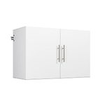 Prepac's HangUps Upper Storage Cabinet - Elegant and Spacious Wall Cabinets to Maximize Your Storage, 36" Size, Classic White Finish