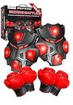 ArmoGear Electronic Boxing Game | Boxing Toy for Teen Boys with 3 Play Modes | Ideal Toy Gift for Kids Boys & Girls, Ages 8 9 10 11 12 Years + | New & Improved 2 Pair Boxing Gloves