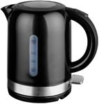 1L Black Electric Kettle High-Grade Abs Material