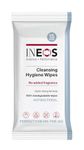 INEOS Cleansing Hygiene Wipes x15, Fragrance Free, Antibacterial, Biodegradable, Perfect For On-The-Go, Packaging May Vary, Packaging May Vary