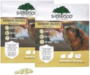 Sherwood Pet Health Treats for Rabbits, Guinea Pigs and Chinchillas. Low Sugar and Grain Free.
