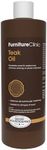 Furniture Clinic Teak Oil | Wood Oil Protects & Cleans Outdoor & Indoor Furniture, Boats, Shower Benches | Restore & Protect Wood, Prevent Drying & Other Damage | Natural Matte Finish | 17oz/500ml