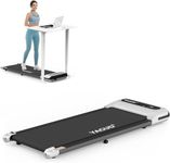 Yagud Under Desk Treadmill, Walking Pad for Home and Office, 2.5 HP Portable Walking Jogging Running Machine with Remote Control and LED Display, Sliver