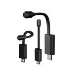 2MP Full HD Flexible USB WiFi Camera 1080P | Smart Mini Home Security Cam with 140° Wide Angle Lens | Real-Time Motion Sensor Alerts & Live Streaming | Connect with V380 Pro App (Flexible Camera)