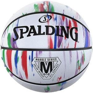 Spalding Marble Series Multi-Color Outdoor Basketball 29.5"