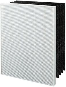 Winix Filtro de Repuesto R, para Purificador de Aire Filtro HEPA H13 (99,999%) y 4 Filtros de Carbón - Compatible Zero-N. con Tecnología PlasmaWave y Filtración de 4 Etapas.