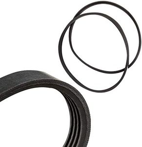 Drive Belts Set For - SEARS CRAFTSMAN MIDI LATHE 351217520 + 351.217520 - High Strength Rubber Belts.
